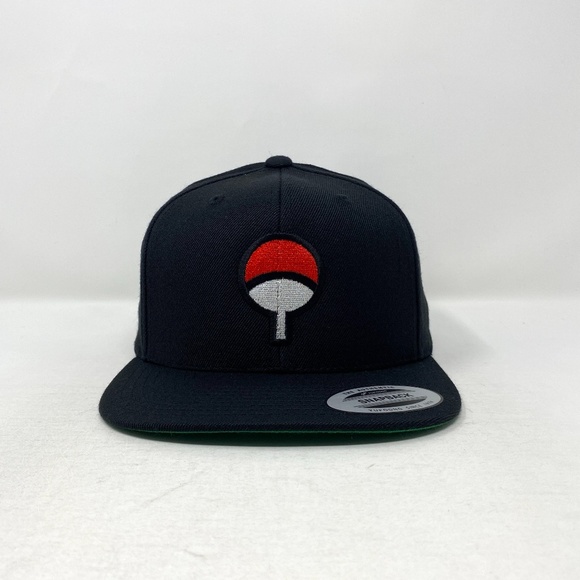 Unbranded Other - Uchiha Anime Red White Fan Snapback Hat Cap